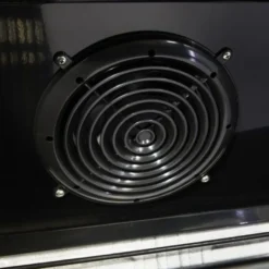 Gastro-Cool DC400 Getränkekühlschrank ECO STAR 400 Liter mit Werbedisplay schwarz/schwarz, LED, super sparsam