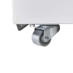 Gastro-Cool DC400 Getränkekühlschrank 400 Liter mit Werbedisplay weiß/weiß, LED