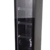 Gastro-Cool GD175 Getränkekühlschrank Retro Slim 212 Liter schwarz/schwarz, LED