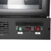 Gastro-Cool GD1600 Getränkekühlschrank 1716 Liter mit 3 Klapptüren, LED Beleuchtung, schwarz