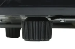 Gastro-Cool GD15 Glastürkühlschrank Theke 25 Liter schwarz/weiß, LED