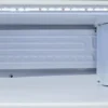 Gastro-Cool GD15 Glastürkühlschrank Theke 25 Liter silber/weiß, LED