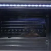 Gastro-Cool GD15 Glastürkühlschrank Theke 25 Liter schwarz/schwarz, LED