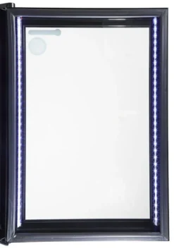 Gastro-Cool KW90 Getränkekühlschrank 88 Liter schwarz/schwarz, LED