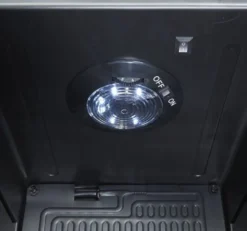 Gastro-Cool KW65 Getränkekühlschrank 62 Liter schwarz/schwarz, LED