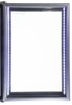 Gastro-Cool KW65 Getränkekühlschrank 62 Liter schwarz/weiß, LED