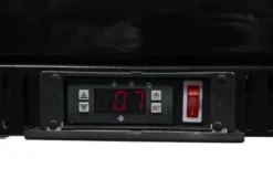 Gastro-Cool UC200 Barkühlschrank 208 Liter Klapptüren schwarz, LED, unterbaufähig