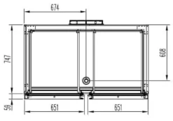 Gastro Kühlschrank PROFI 1400 GN 2/1 Superior, 1168 Liter Kühlraumvolumen, Made in Europe