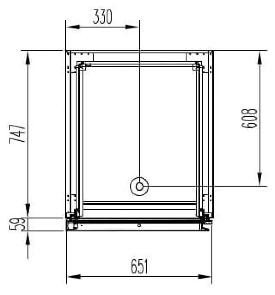 Gastro Kühlschrank PROFI 700 GN 2/1 Superior, 610 Liter Kühlraumvolumen, Made in Europe