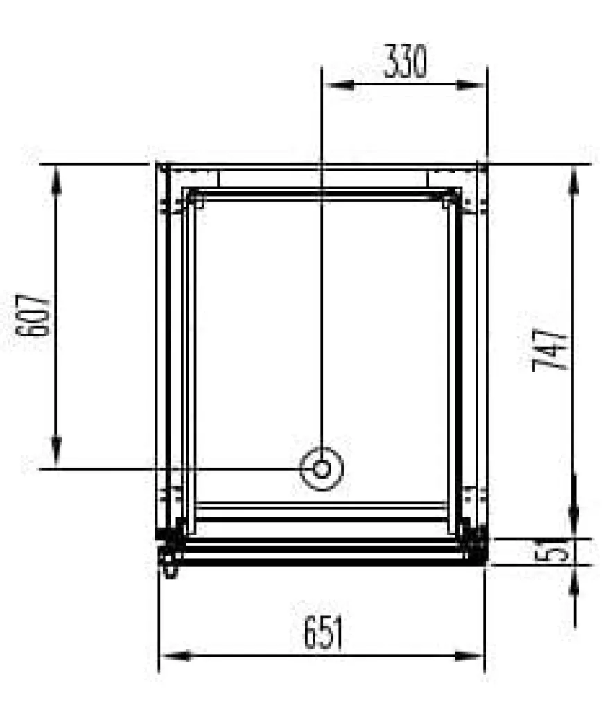 Gastro Kühlschrank Profi 700 GN 2/1 Superior mit Glastür, 610 Liter Kühlraumvolumen, Made in Europe