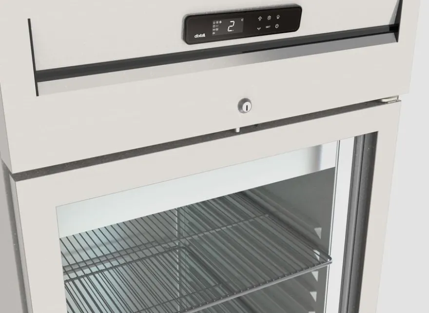 Gastro Kühlschrank Profi 700 GN 2/1 Superior mit Glastür, 610 Liter Kühlraumvolumen, Made in Europe