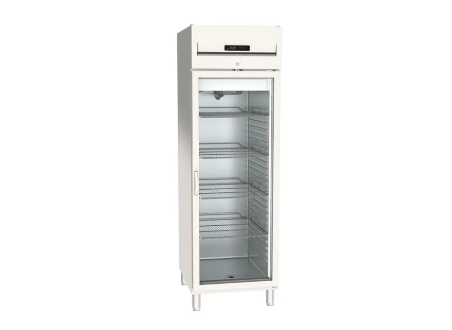 Gastro Kühlschrank Profi 700 GN 2/1 Superior mit Glastür, 610 Liter Kühlraumvolumen, Made in Europe