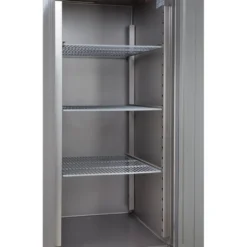 Gastronomie Kühlschrank ECO 700 GN 2/1 Monoblock , 616 Liter Kühlraumvolumen, 3 verstellbare Einlegeböden, Robuste Bauweise, Edelstahl