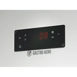 Gastronomie Tiefkühlschrank ECO 700 GN 2/1 Monoblock, 616 Liter Kühlraumvolumen, 3 verstellbare Einlegeböden, Robuste Bauweise, Edelstahl