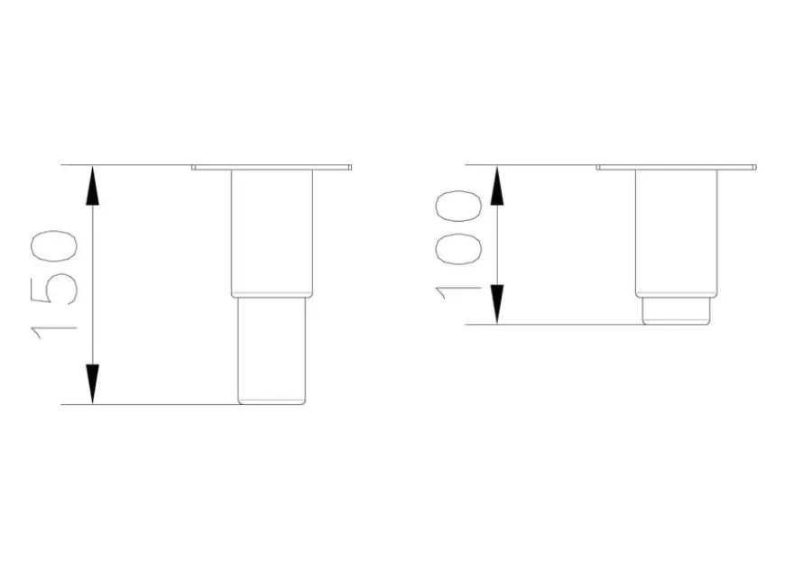 Gastronomie Tiefkühlschrank ECO 700 GN 2/1 Monoblock, 616 Liter Kühlraumvolumen, 3 verstellbare Einlegeböden, Robuste Bauweise, Edelstahl