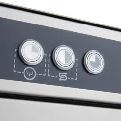 Geschirrspülmaschine ECO 50x50 cm Korbmaß, mit Reiniger- & Klarspüldosierer, mit Ablaufpumpe & Enthärter, Made in Europe, 230 Volt