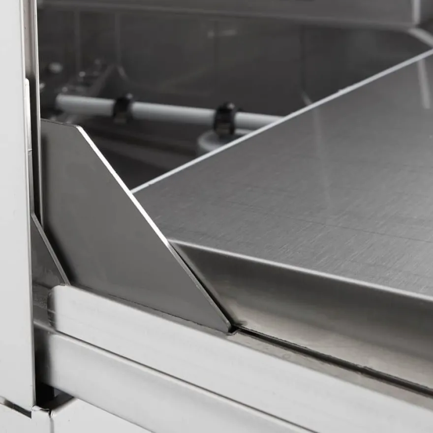 Geschirrspülmaschine ECO 50x50 cm Korbmaß, mit Reiniger- & Klarspüldosierer, mit Ablaufpumpe & Enthärter, Made in Europe, 230 Volt