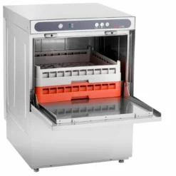 Geschirrspülmaschine ECO 50x50 cm Korbmaß, mit Reiniger- & Klarspüldosierer, mit Ablaufpumpe & Enthärter, Made in Europe, 230 Volt