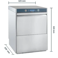 Geschirrspülmaschine HYPRO Digital 54 SLE 50x50 cm Korbmaß, mit Reiniger- & Klarspüldosierer, mit Ablaufpumpe & Enthärter,Drucksteigerungspumpe Made in Europe, 400 Volt