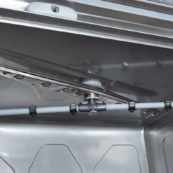 Geschirrspülmaschine HYPRO Digital 54 SLE 50x50 cm Korbmaß, mit Reiniger- & Klarspüldosierer, mit Ablaufpumpe & Enthärter,Drucksteigerungspumpe Made in Europe, 400 Volt