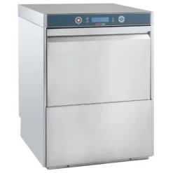 Geschirrspülmaschine HYPRO Digital 50 SLE 50x50 cm Korbmaß, mit Reiniger- & Klarspüldosierer, mit Ablaufpumpe & Enthärter,Drucksteigerungspumpe Made in Europe, 230 Volt