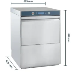 Geschirrspülmaschine HYPRO Digital 54 SL 50x50 cm Korbmaß, mit Reiniger- & Klarspüldosierer, mit Ablaufpumpe, Drucksteigerungspumpe Made in Europe, 400 Volt