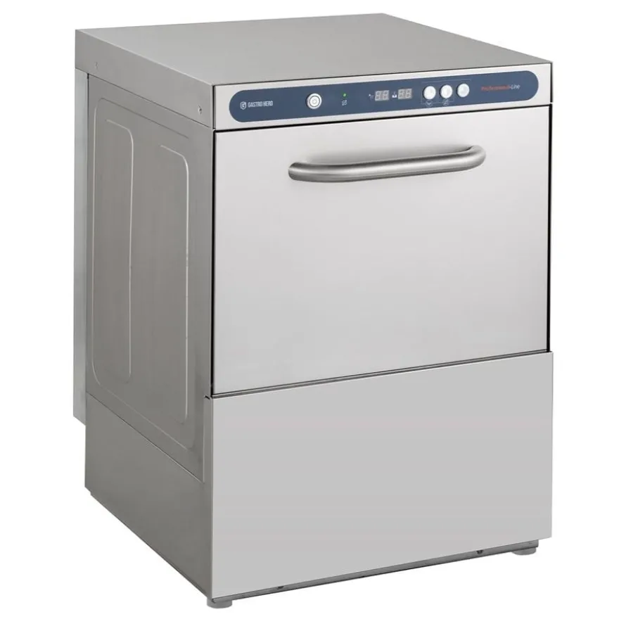 Geschirrspülmaschine PROFI Digital 54 SL 50x50 cm Korbmaß, mit Reiniger- & Klarspüldosierer, mit Ablaufpumpe, Made in Europe, 400 Volt