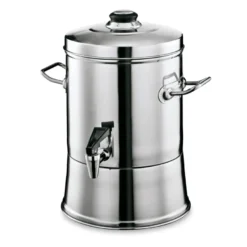 Getränkebehälter, 6 ltr., Ø 24 cm, Chromnickelstahl