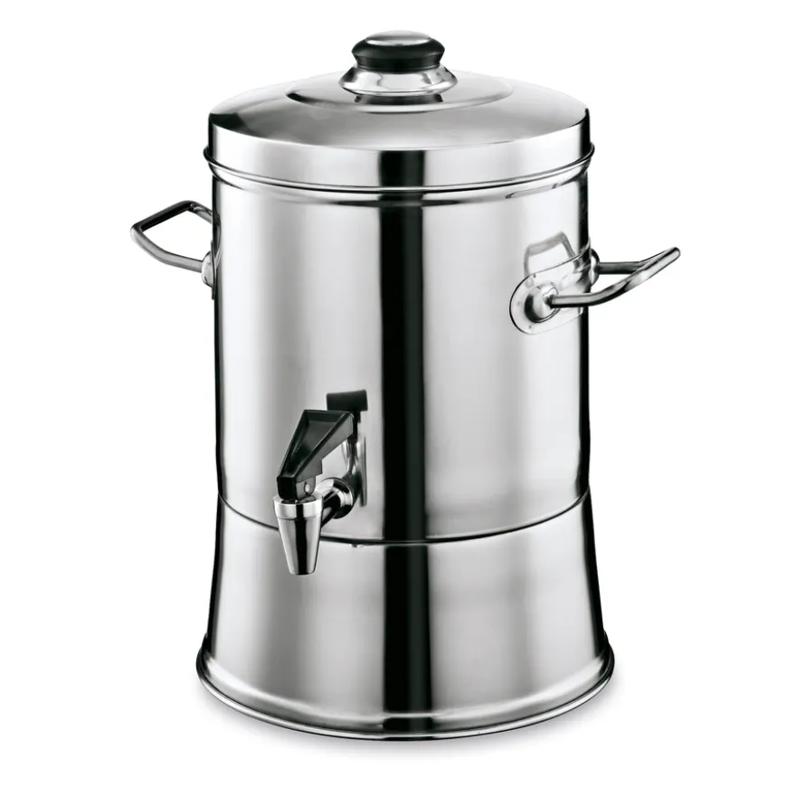 Getränkebehälter, 6 ltr., Ø 24 cm, Chromnickelstahl