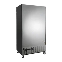 Getränkekühlschrank ECO 1000 mit Klapptüren und Leuchtaufsatz