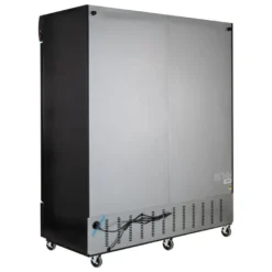 Getränkekühlschrank ECO 1500 mit Klapptüren und Leuchtaufsatz