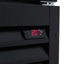 Getränkekühlschrank ECO 1500 mit Klapptüren und Leuchtaufsatz
