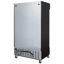 Getränkekühlschrank ECO 1000 mit Schiebetüren und Leuchtaufsatz