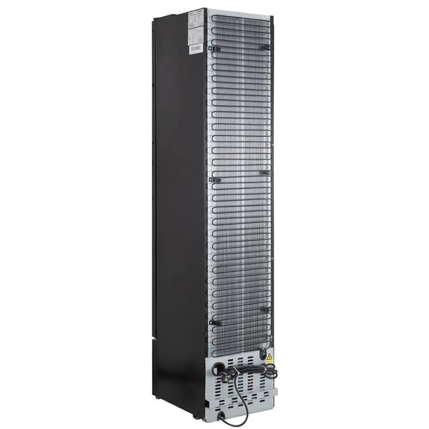 Getränkekühlschrank GKS-160 Slim, 160 Liter Kühlraumvolumen, Innenbeleuchtung, schwarz