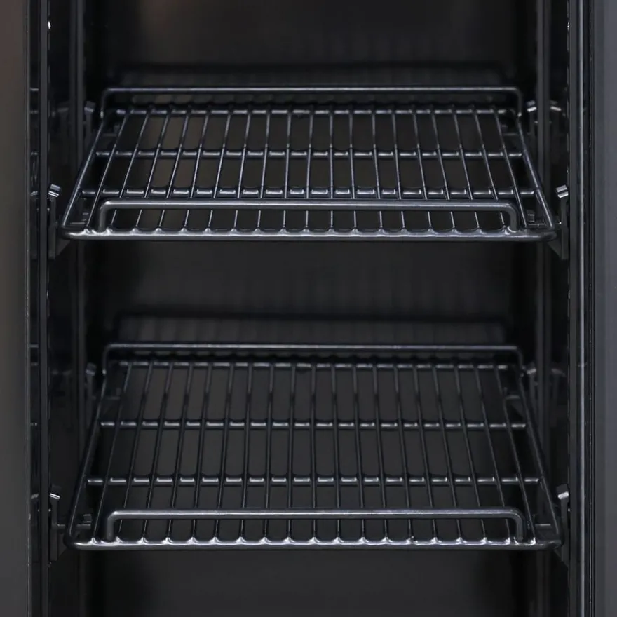 Getränkekühlschrank GKS-160 Slim, 160 Liter Kühlraumvolumen, Innenbeleuchtung, schwarz