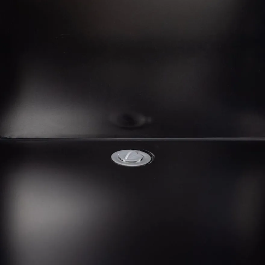 Getränkekühlschrank GKS-160 Slim, 160 Liter Kühlraumvolumen, Innenbeleuchtung, schwarz