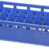 Gläserkasten 32 Fächer, blau, für 0,3 - 0,4 L Gläser