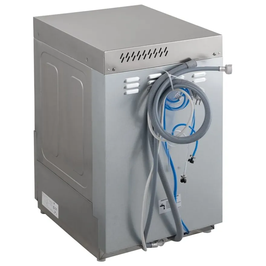 Gläserspülmaschine PROFI Digital 40 SL 40x40 cm Korbmaß, mit Reiniger- & Klarspüldosierer, mit Ablaufpumpe, Made in Europe, 230 Volt