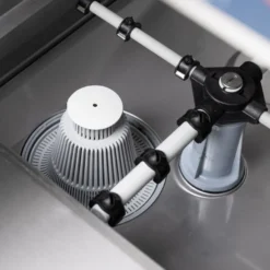 Gläserspülmaschine PROFI Digital 40 SL 40x40 cm Korbmaß, mit Reiniger- & Klarspüldosierer, mit Ablaufpumpe, Made in Europe, 230 Volt