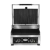 GMG Elektro-Kontaktgrill KG2745EDT 45x27 gerillt mit 2 Temperaturreglern