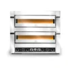 GMG Pizzaofen Firino PS66DE 6 + 6x30cm mit Thermometer