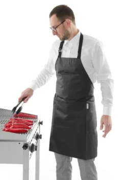 Grillschürze Flammenabweisende Beschicht. canvas 81x66 cm