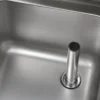 Handwasch-Ausgussbeckenkombination Basic 1, Kalt- und Warmwasserhahn