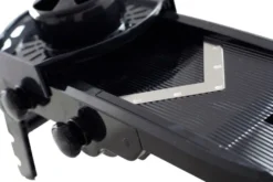 Hartplastik V-Form Mandoline, 335x150x75mm Schwarz