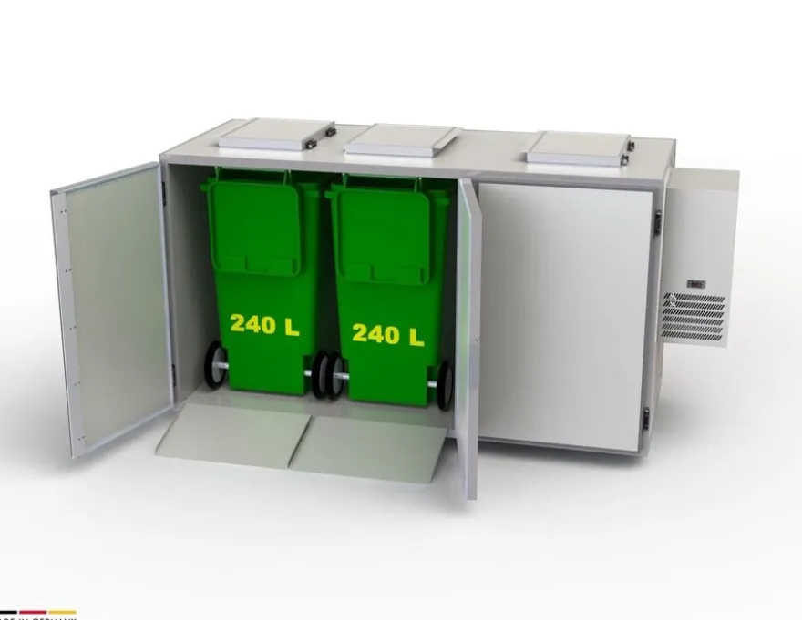 Hefa Abfallkühler 3x 240L