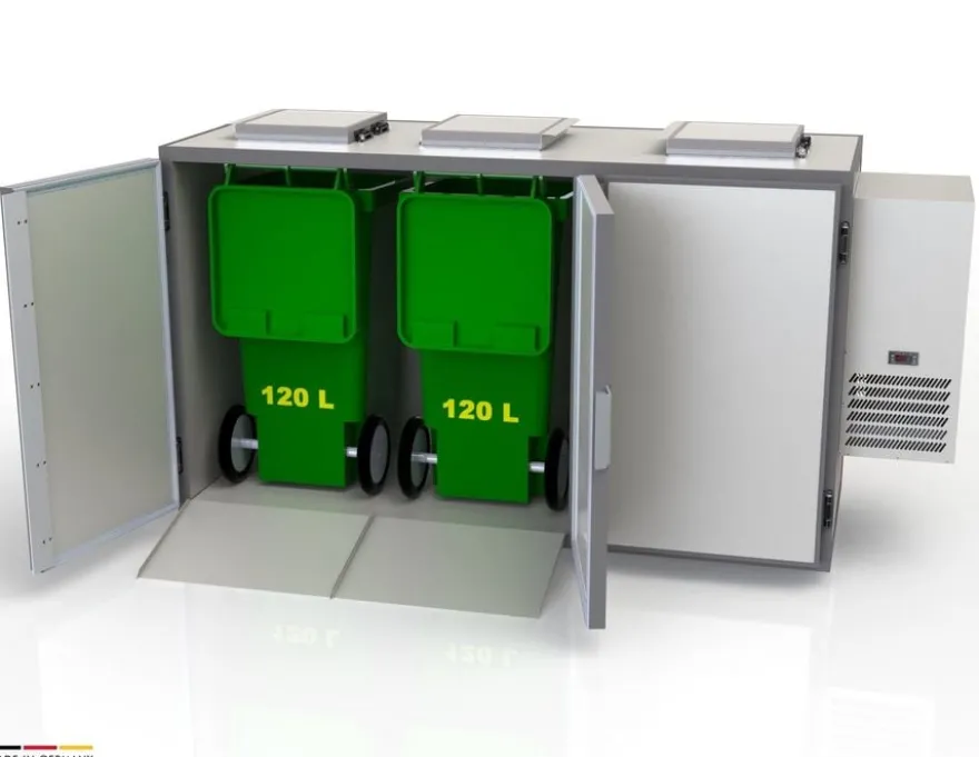 Hefa Abfallkühler 3x 120L