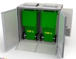 Hefa Abfallkühler 2x 120L