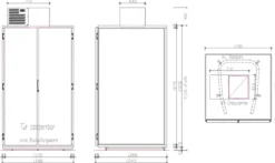 Hefa Wildkühlschrank WKS 1200 H2H H04 Typ 2