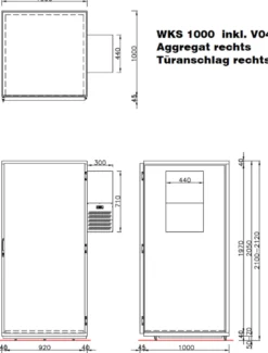 Hefa Wildkühlschrank WKS 1000 H VR04 Typ 2