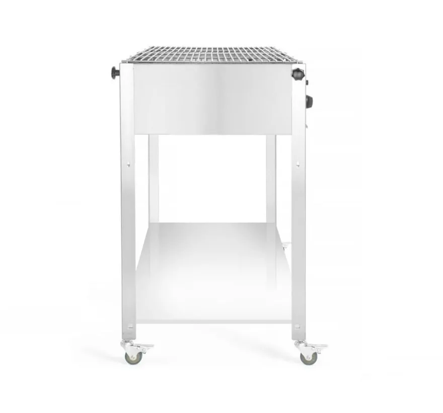 Hendi Gasgrill Grill-Master Quattro, 4 Brenner, fahrbar